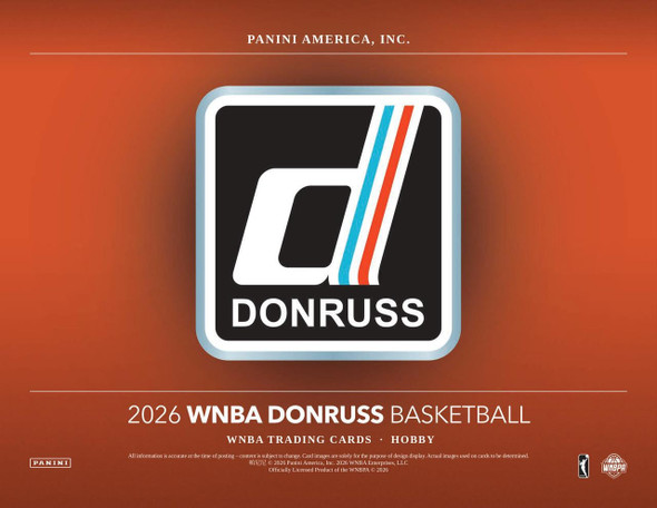 2026 Panini Donruss WNBA Basketball Hobby Box - PRESALE