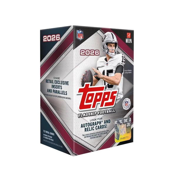 2026 Topps Football Blaster Box - PRESALE