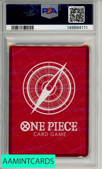 2026 ONE PIECE OP14-EB04-THE AZURE SEAS SEVEN TRAFALGAR LAW #001 ALT ART PSA 10 149564111