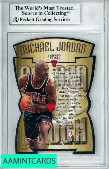 1997-98 SKYBOX PREMIUM GOLDEN TOUCH MICHAEL JORDAN #GT1 BGS 7.5 0020118280