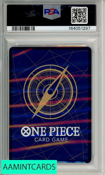 2025 ONE PIECE JP OP12-LEGACY MASTER MARSHALL D TEACH #093 3RD ANN GOLD PSA 10 164051297