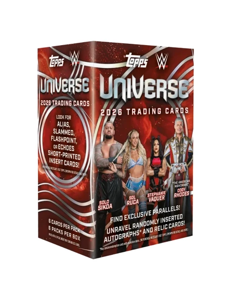 2026 Topps WWE Universe Blaster Box - PRESALE