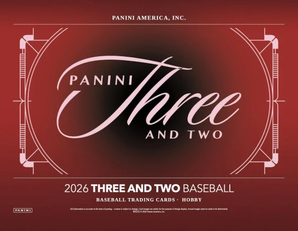 2026 Panini Three & Two Baseball Hobby Box - PRESALE