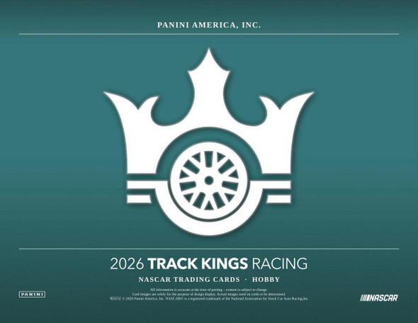 2026 Panini Track Kings Racing Hobby Box - PRESALE