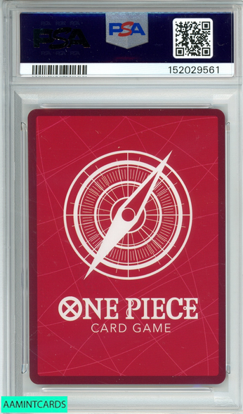 2025 ONE PIECE STARTER DECK ST21-EX GEAR 5 MONKEY D  LUFFY #001 PSA 10 GEM MT 152029561