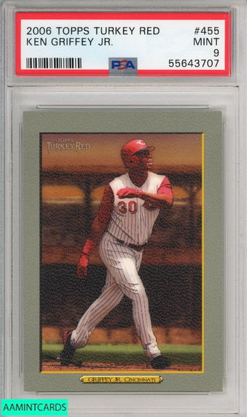 2006 TOPPS TURKEY RED KEN GRIFFEY JR  #455 PSA 9 MINT 55643707