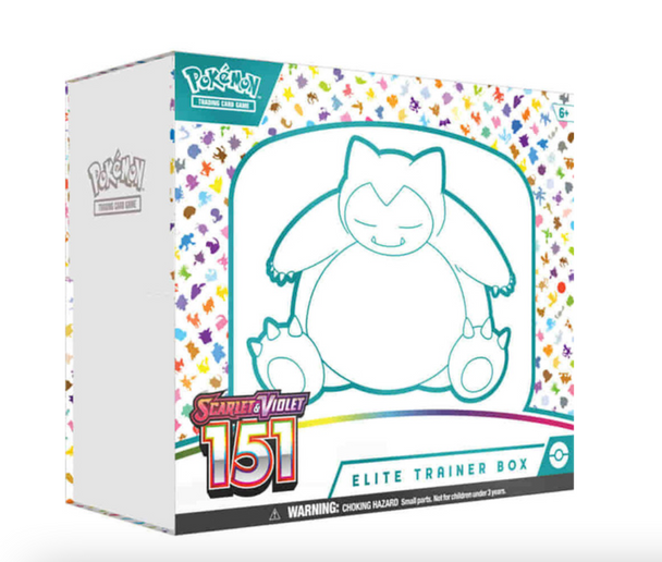 Pokemon Scarlet & Violet 151 Elite Trainer Box Pokemon Scarlet & Violet 151 Elite Trainer Box