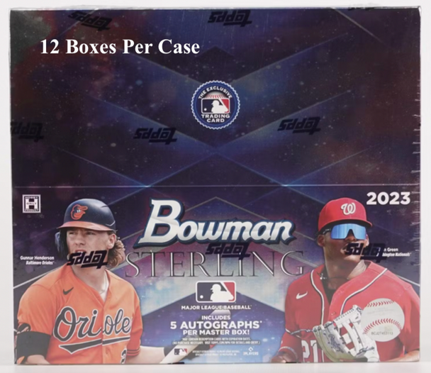 2023 Bowman Sterling Baseball Hobby Case 2023 Bowman Sterling Baseball Hobby Case