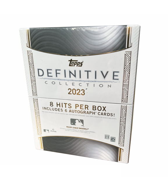 2023 Topps Definitive Baseball Hobby Box