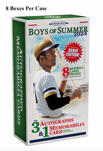 2024 Panini Boys of Summer Baseball Hobby Case 2024 Panini Boys of Summer Baseball Hobby Case