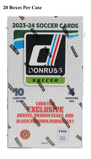 2023/24 Panini Donruss Soccer International Hobby Case