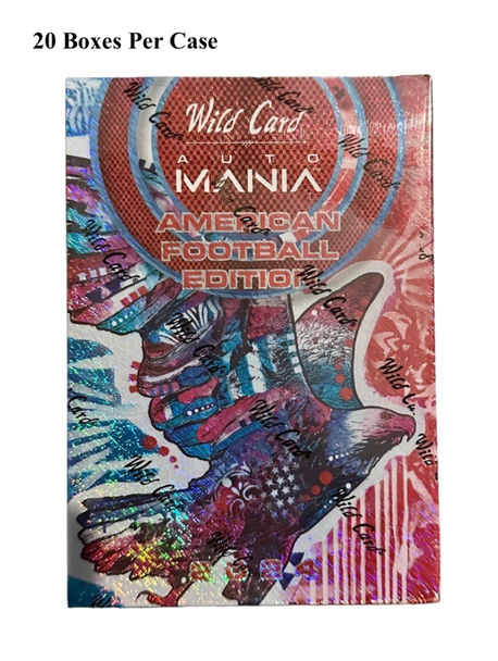 2024 Wild Card Auto Mania American Football Painted Eagle Jumbo Case - Mahomes SSP?