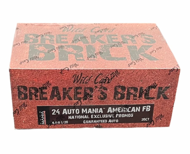 2024 Wild Card Auto Mania American Football 24 National Breaker's Brick Box 2024 Wild Card Auto Mania American Football 24 National Breaker's Brick Box