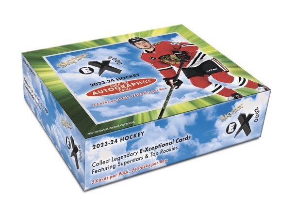 2023/24 Upper Deck Skybox E-X 2000 Hockey Hobby Box 2023/24 Upper Deck Skybox E-X 2000 Hockey Hobby Box