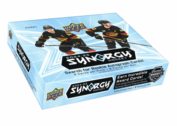 2024/25 Upper Deck Synergy Hockey Hobby Box 2024/25 Upper Deck Synergy Hockey Hobby Box