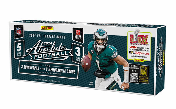 2024 Panini Absolute Football Hobby Box 2024 Panini Absolute Football Hobby Box