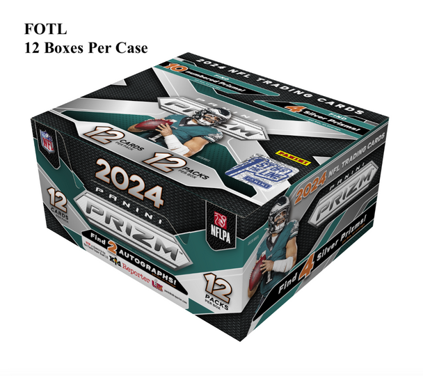 2024 Panini Prizm Football 1st Off The Line FOTL Hobby Case