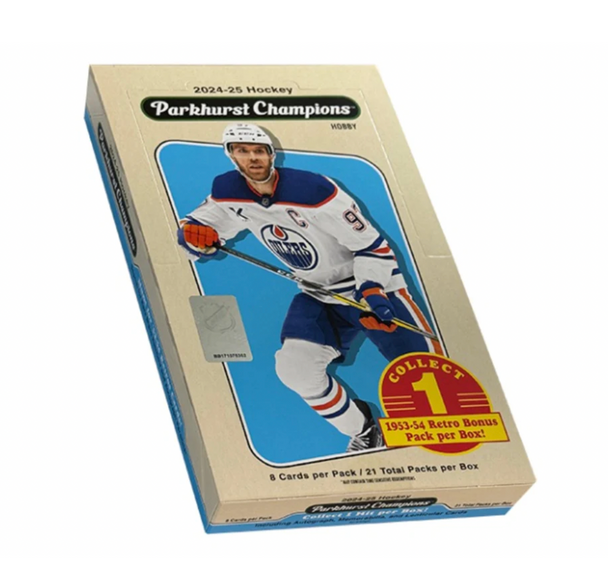 2024/25 Upper Deck Parkhurst Champions Hockey Hobby Box 2024/25 Upper Deck Parkhurst Champions Hockey Hobby Box
