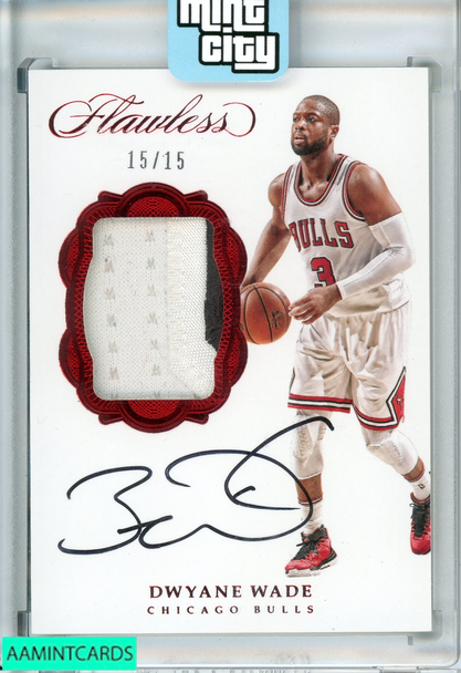 2016-17 PANINI FLAWLESS DWYANE WADE #SP-DWD 999927228513