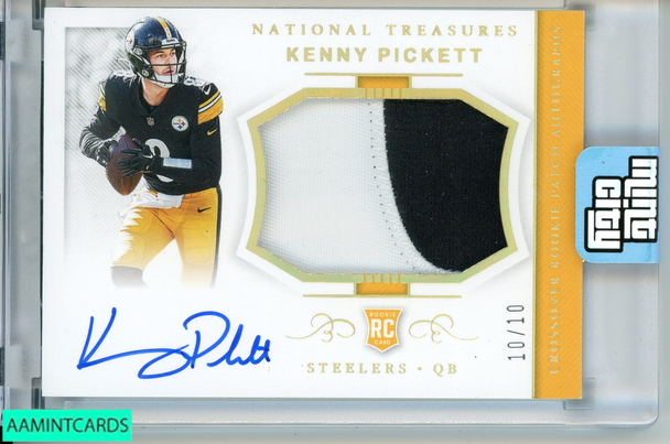 2022 PANINI NATIONAL TREASURES KENNY PICKETT #CRPA-KP RC ROOKIE 999960925109