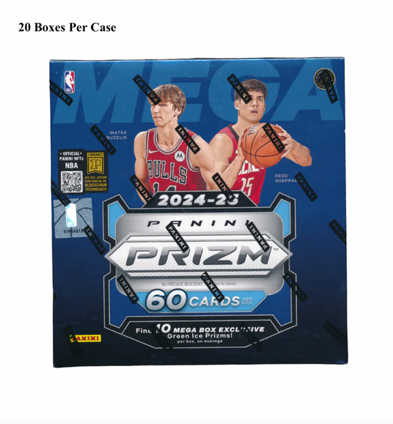 2024/25 Panini Prizm Basketball Hobby Mega Case 2024/25 Panini Prizm Basketball Hobby Mega Case