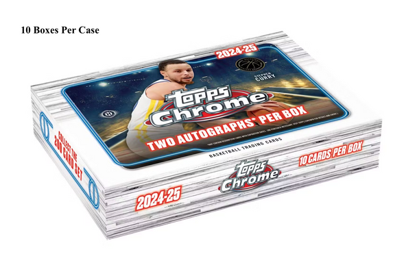 2024/25 Topps Chrome Basketball Breaker's Delight Case 2024/25 Topps Chrome Basketball Breaker's Delight Case