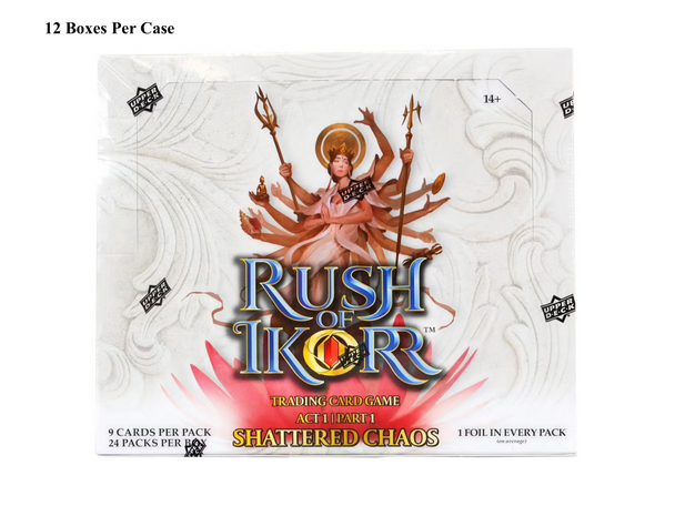 2025 Upper Deck Rush of Ikorr Shattered Chaos Booster Case