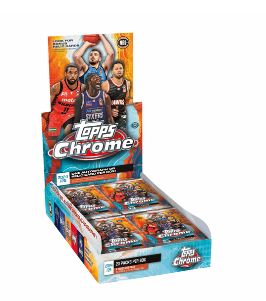 2024/25 Topps Chrome NBL Basketball Hobby Box