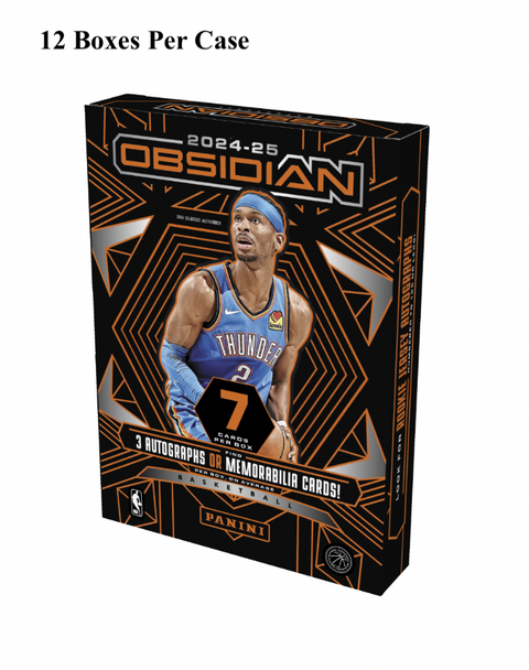2024/25 Panini Obsidian Basketball Hobby Case