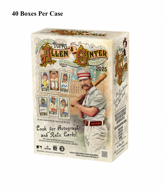 2025 Topps Allen & Ginter Baseball Blaster Case - PRESALE
