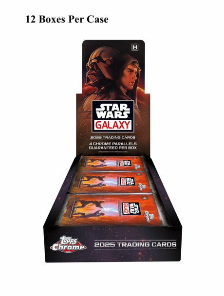 2025 Topps Star Wars Chrome Galaxy Hobby Case