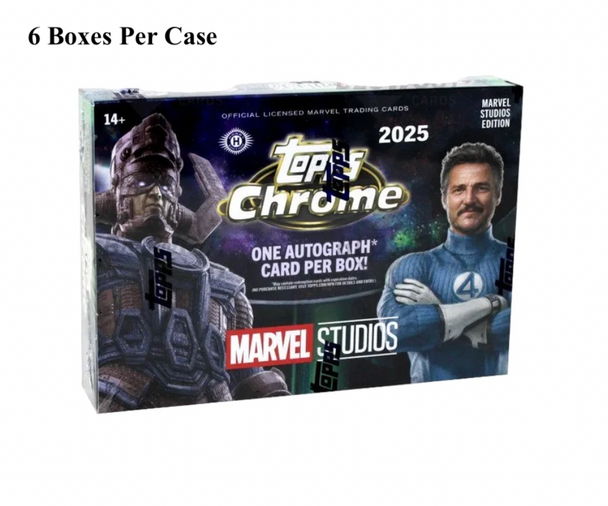 2025 Topps Marvel Studios Chrome Breaker's Delight Case
