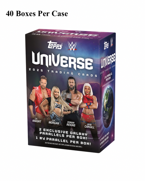 2025 Topps WWE Universe Blaster Case