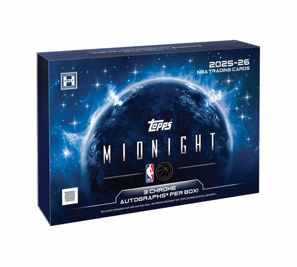 2025/26 Topps Midnight Basketball Hobby Box - PRESALE