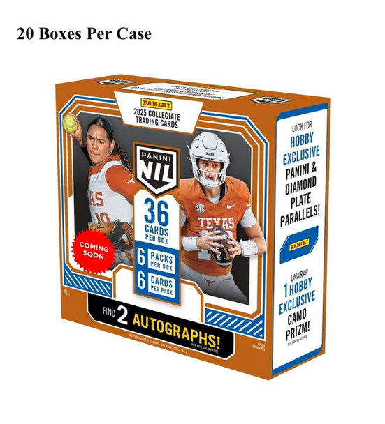 2025 Panini NIL University of Texas Hobby Case