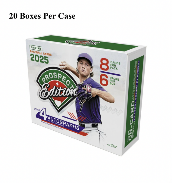 2025 Panini Prospect Edition Baseball Hobby Case