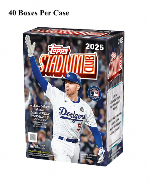 2025 Topps Stadium Club Baseball Blaster Case