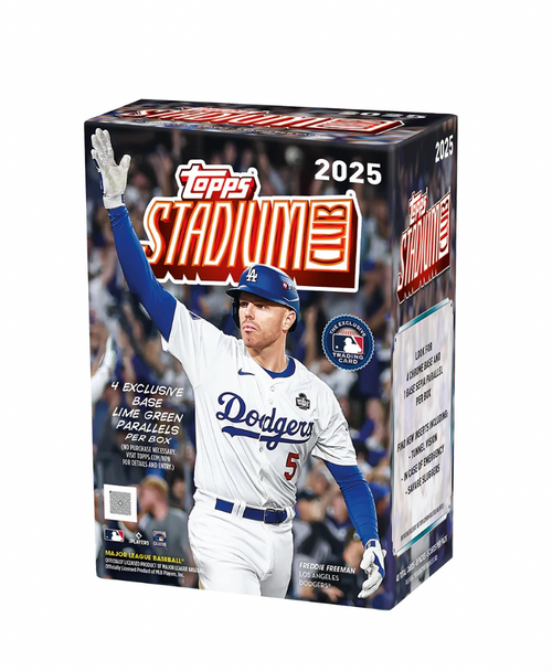 2025 Topps Stadium Club Baseball Blaster Box