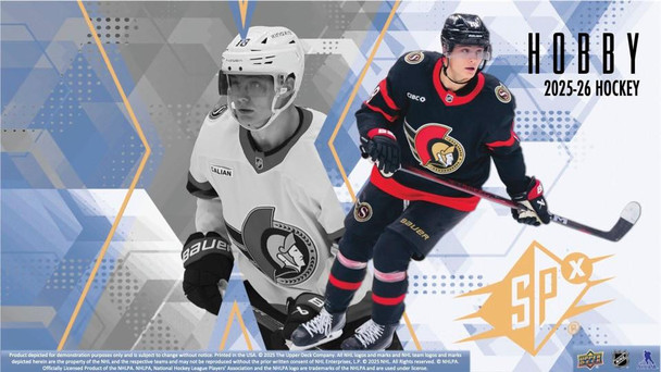 2025/26 Upper Deck SPx Hockey Hobby Box - PRESALE