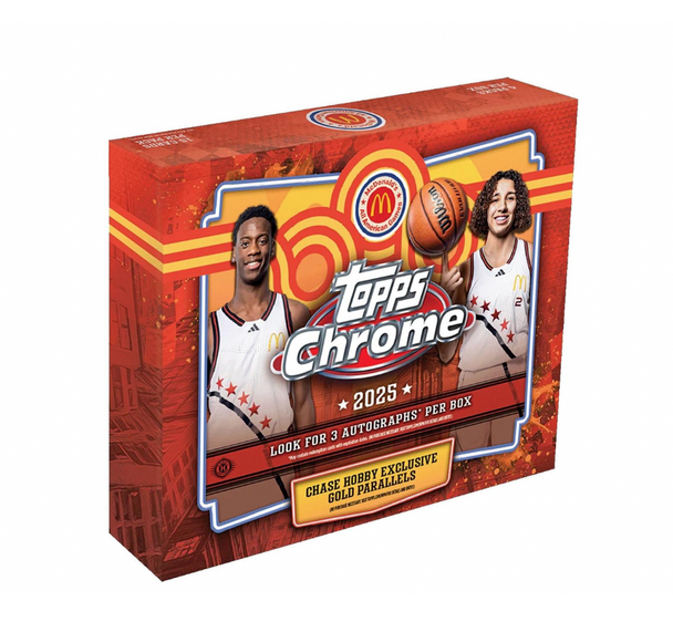 2025 Topps Chrome McDonald's All American Basketball Hobby Box