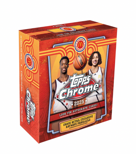 2025 Topps Chrome McDonald's All American Basketball Mega Box