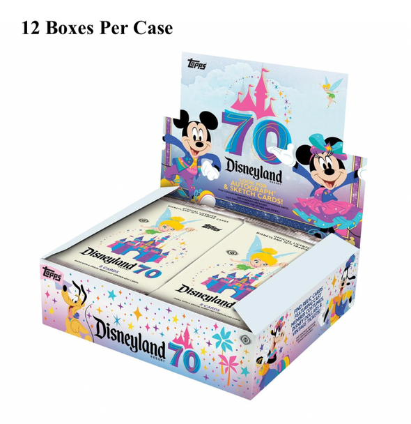 2025 Topps Disneyland 70th Anniversary Hobby Case