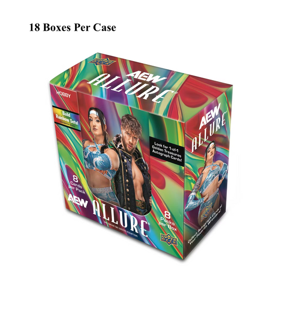2026 Upper Deck AEW Allure Wrestling Hobby Case