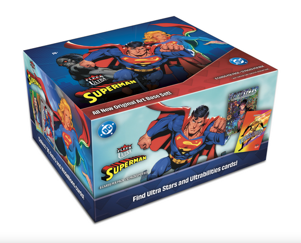 2025 Upper Deck Fleer Ultra Superman Hobby Box - PRESALE