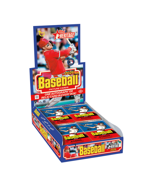 2026 Topps Heritage Baseball Hobby Box