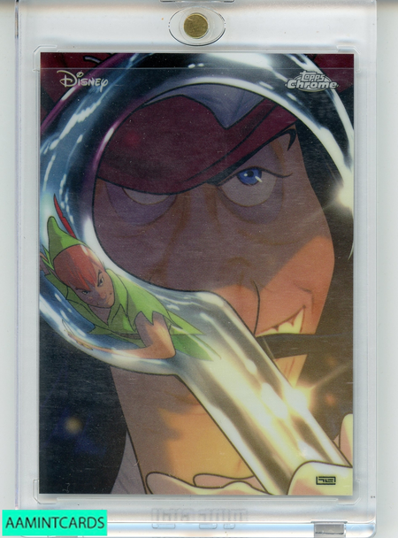 2025 TOPPS DISNEY CHROME CAPT HOOK PETER PAN #R2 REFLECTIONS 999978973700