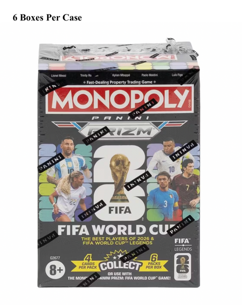 2026 Panini Prizm Monopoly FIFA World Cup Soccer Blaster Case