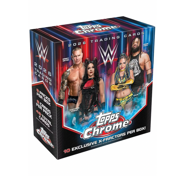 2026 Topps Chrome WWE Mega Box
