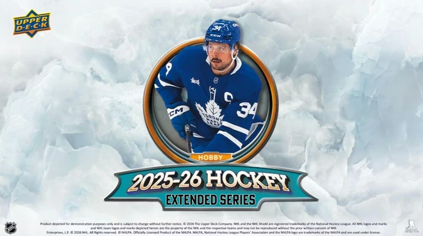 2025/26 Upper Deck Extended Series Hockey Hobby Box - PRESALE