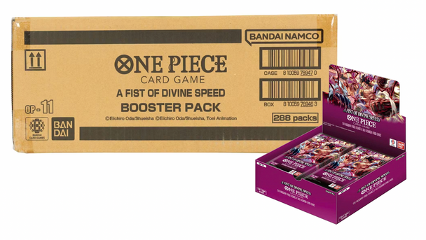 One Piece TCG: A Fist of Divine Speed OP-11 Booster Case